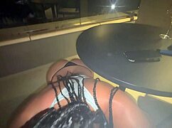 god i love playing this hot game with stepbro's huge cock on beach