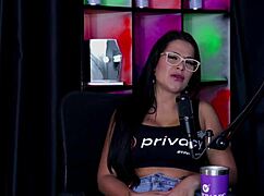 Emily Louise Hates Anal First Time But Can't Cum Fast on Sheer Red?