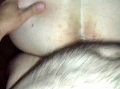 Milf bends over ass up for deep doggystyle creampie pounding in hot pov
