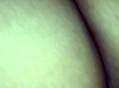 What happens when fat ebony milf's wet pussy takes creampie doggystyle closeup homemade?