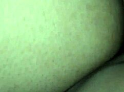 What happens when fat ebony milf's wet pussy takes creampie doggystyle closeup homemade?