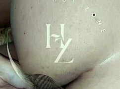 con la esposa de mi tio getting dirty homemade ass play with sexy latina brunette