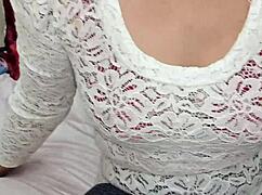 hey, my married girlfriend's stroking my cock dirty hindi talk before i pound her tight ass bareback