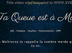 Your cock belongs to me! French femdom joi with dirty talk