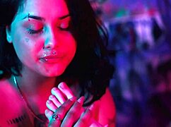 so acidalia did foot worship for the first time