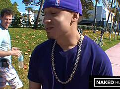 Petite veronica gets fucked hard by big cock on miami rooftop