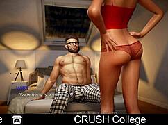 i'm crushing so hard on this college group oral and vagina sex