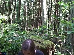 you gotta see erin electra the cheerleader fucked hard in the woods