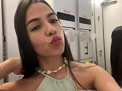 Hey passenger masturbating with cream in airplane bathroom turns you on right?