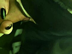 oh god i love swallowing goth cum after sloppy homemade blowjob maskedgoth666x