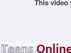 British Student Footjob JOI in Uniform Lingerie