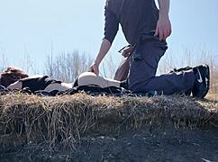 Stepdaughter's out learning to fish with me today
