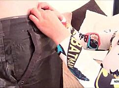 Chubby Blonde Grips Cock in Intense POV Blowjob