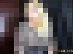 Watch me cheat as this stranger pounds my cuckold pussy hard while hubby films our bdsm femdom session.