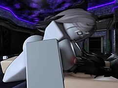 Slutty friend begs hard fuck creampie in her pussy