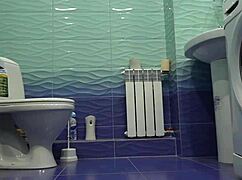 Whoa, this hairy russian amateur pussy fetish queen pisses loads into jars for golden shower compilation thrills!