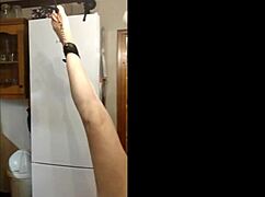 wanna see my fuck buddy destroy wife's arse right in the kitchen?