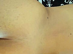 Latina single mom with huge ass bent over doggystyle on balcony while kids play, riding rough cowgirl pussy quickie by horny neighbor.