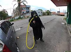 they filmed the craziest halloween behind scenes without any cuts