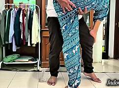 Hijab stepsister caught dildoing double craving