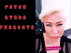 Watch aimee fist and roughly fuck my slut wife's throat deep while she screams for more whore action