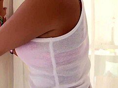 Esmi Lee Swallows Big Cock Cum in Sexy POV Blowjob