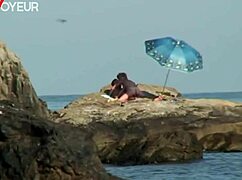 hey babe that nude beach shoot got us fucking cowgirl style