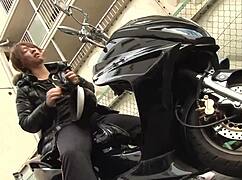 shino tanaka takes on two throbbing cocks in wild japanese threesome action