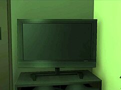 blonde babysitter teen with small tits in tk17 cartoon animation