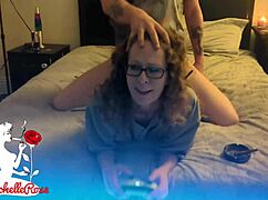Freeuse fortnite gamer babe bent over fucked creampied in full domination movie