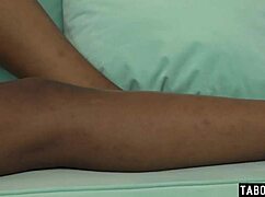 hey naughty ebony teen charlie rae just wants stepdad's big cock to make her happy