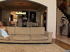 sarah vandella dives into wet pussy fingering with big clit tease