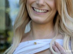 hot blonde babe nella jones enjoys hardcore action with her gorgeous wet pussy