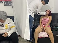 doctor examines 18yo girl next to stepdad taboo cap 2 😈🍑