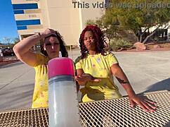 check out siren nudist and somali rose ditching hospital for clown doctor's beach pound