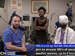 Dr tampa makes freshman rina arem mandatory hitachi vibrator orgasm in hospital exam spreading shaved pussy