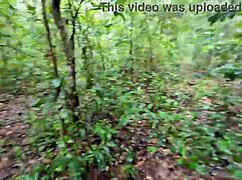 thai girl forest mushroom hunt deep woods secret show thai moans cosplay