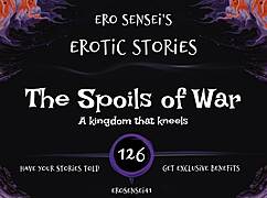 the spoils of war... wanna hear this erotic audio making you cum hard?