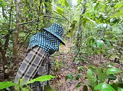 thai girl forest mushroom hunt deep woods secret show thai moans cosplay