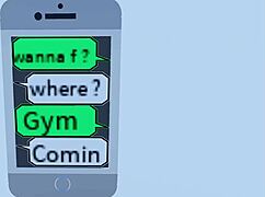 roblox players sneak naughty gym playtime