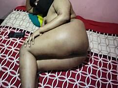 hey, isn't she cute masturbating her tits while watching that steamy vid?