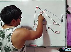 hey nerdy asian student can you handle my sexual math lesson in bedroom brown eyes teacher?