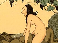 i discover this steamy vintage erotic art collection from antique retro times