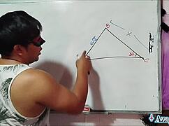 hey nerdy asian student can you handle my sexual math lesson in bedroom brown eyes teacher?