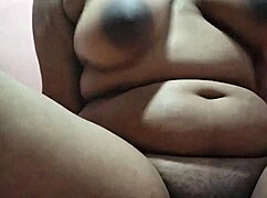 sexy desi girlfriend's huge natural boobs bounce in rough homemade fuck