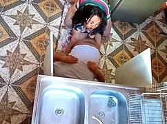 yo ever wonder what happens when the unfaithful wife corners the plumber in the kitchen?