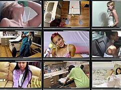 strangers force prisoner rebel wyatt into back-to-back hitachi vibrator orgasms with choking deepthroats and pussy spreading