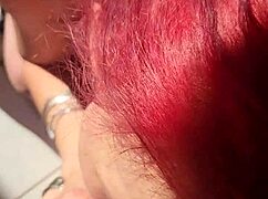 best friend's girl throats my load while he's grabbing drinks