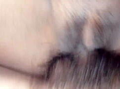 Cum Explodes Violently Into Friend's Tight Shaved Pussy Hole!