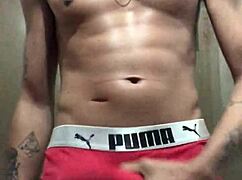 Sexy Tattooed Amateur Solo Masturbation Massage Compilation Teases Camera